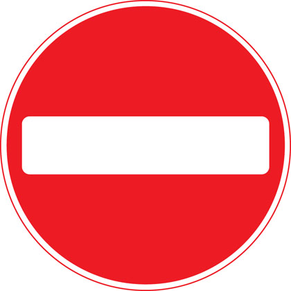 No entry for vehicular traffic