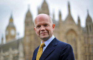 The Foreign Secretary William Hague. Photo credit: Leon Neal/AFP/Getty Images
