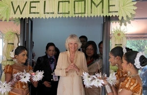 Recent visit of The Duchess of Cornwall to Women In Need (WIN)’s Colombo Crisis Centre