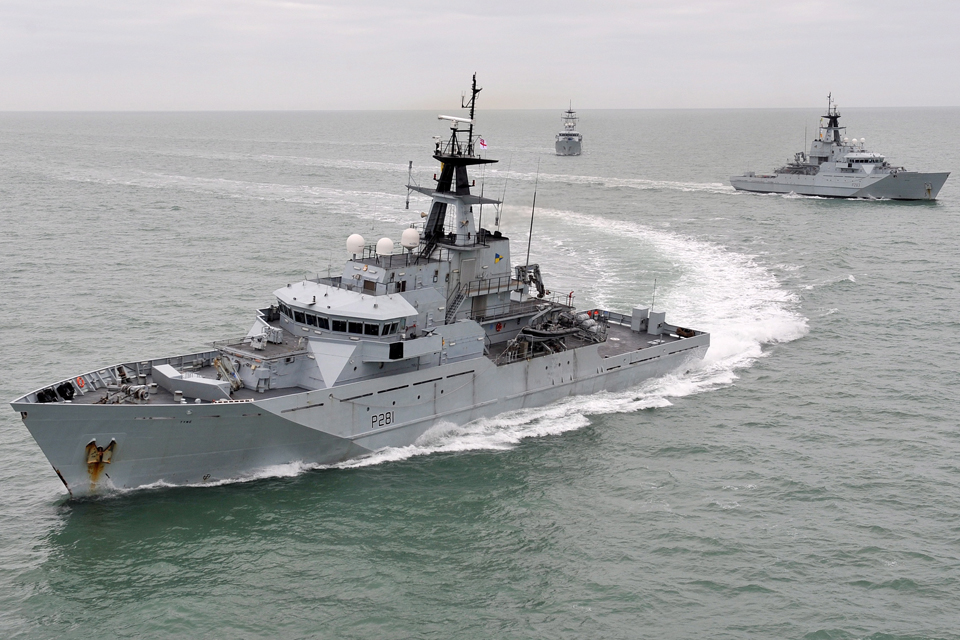 River Class patrol vessels of the Fishery Protection Squadron