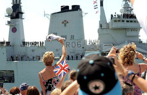 HMS Illustrious (library image) [Picture: Crown copyright]