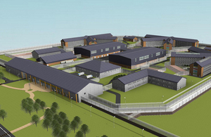 North Wrexham prison plans in 3D