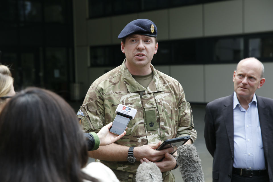 An Army spokesperson provides an update on the WW2 bomb found in Bethnal Green