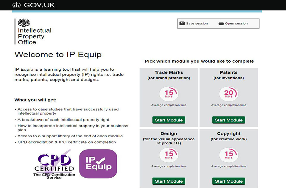 Image of IP Equip screen shot.