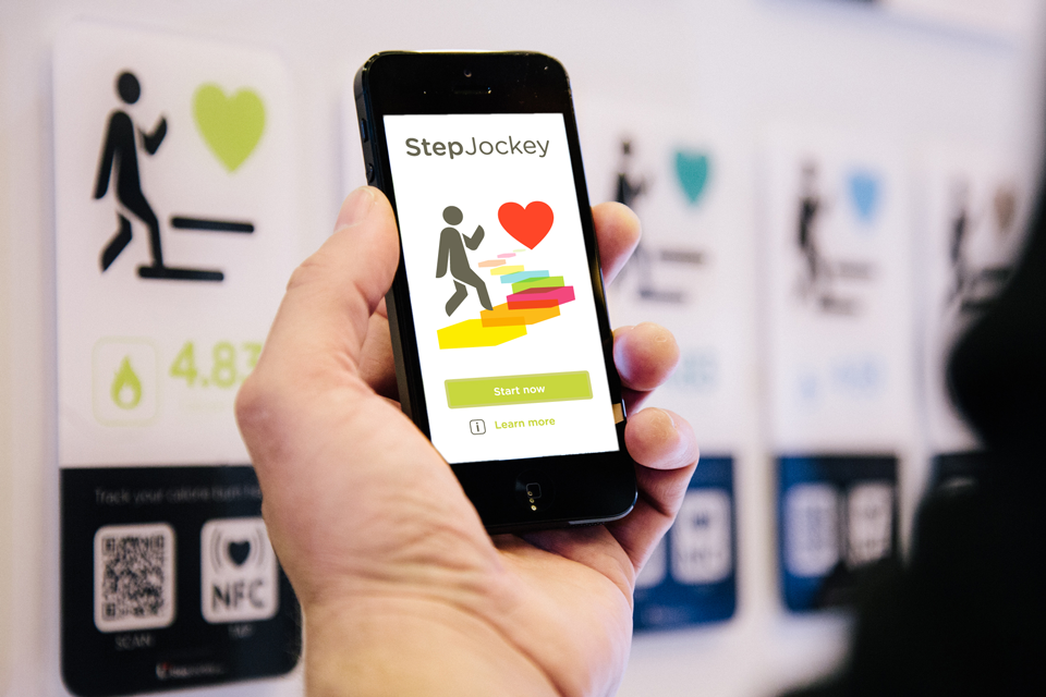 StepJockey app