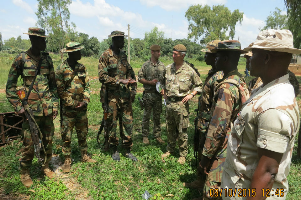 Uk Military Chief Visits British Training Team In Nigeria News Stories Gov Uk