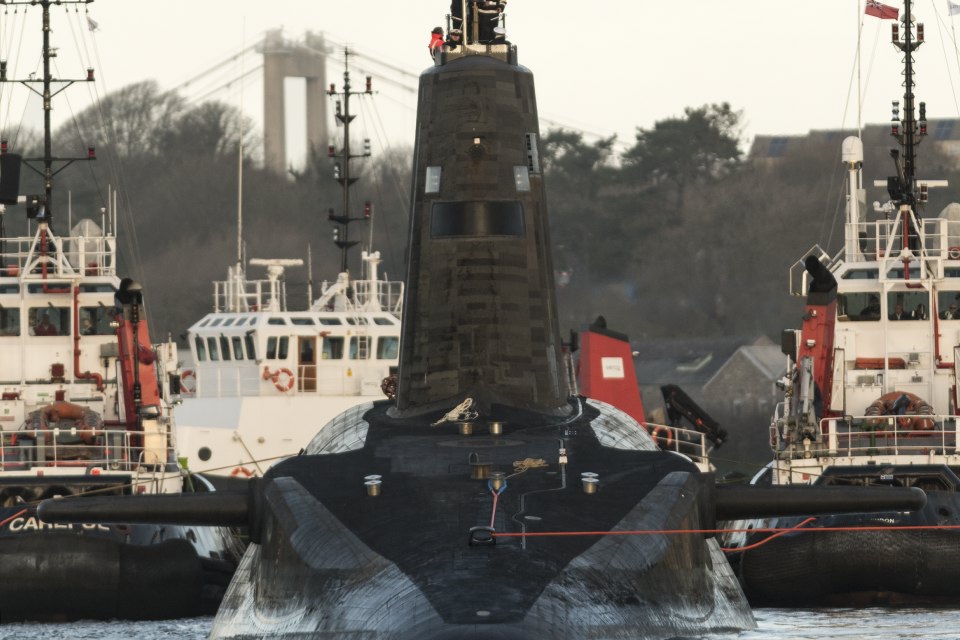 The Successor programme will replace the current nuclear deterrent Vanguard class submarines. Crown Copyright.