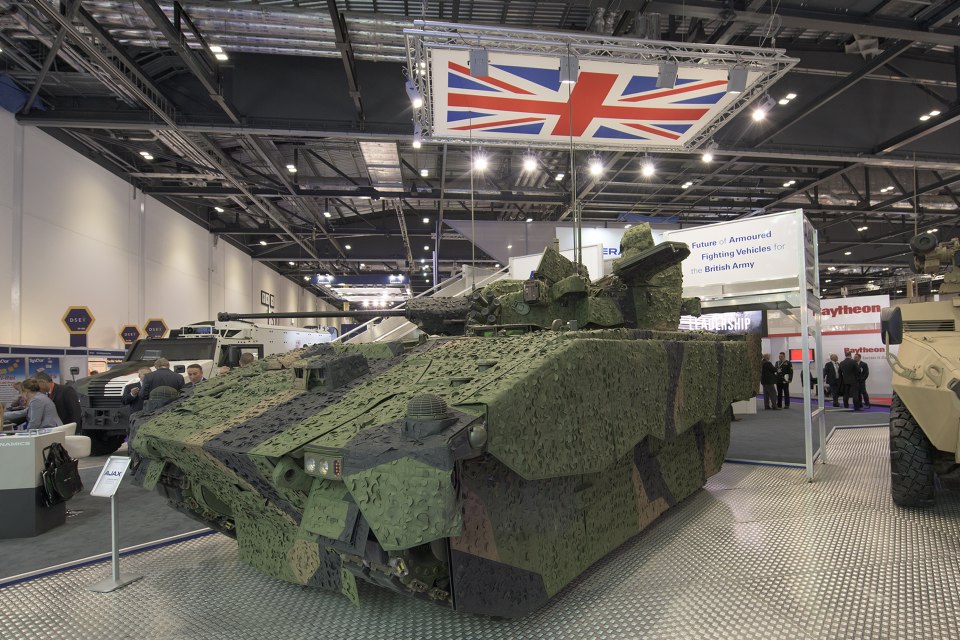 The British Army will receive 589 Ajax vehicles which will come in six variants.