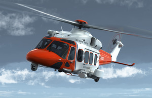 SAR helicopter