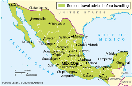 travel advice uk to mexico