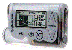 Paradigm ambulatory insulin infusion pump
