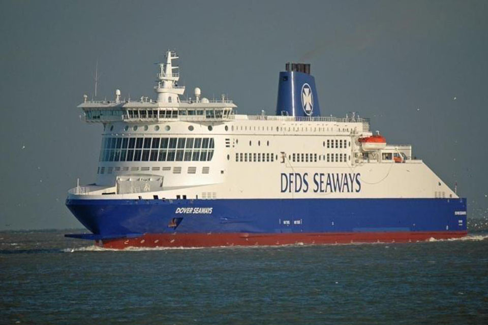 Photograph of ferry Dover Seaways